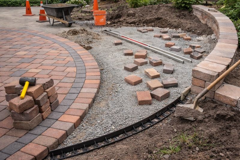 Brick Hardscape Construction in Worcester, MA