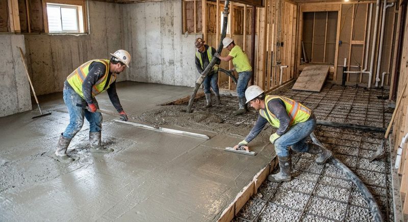 Basement Concrete Pouring in Charleston, SC