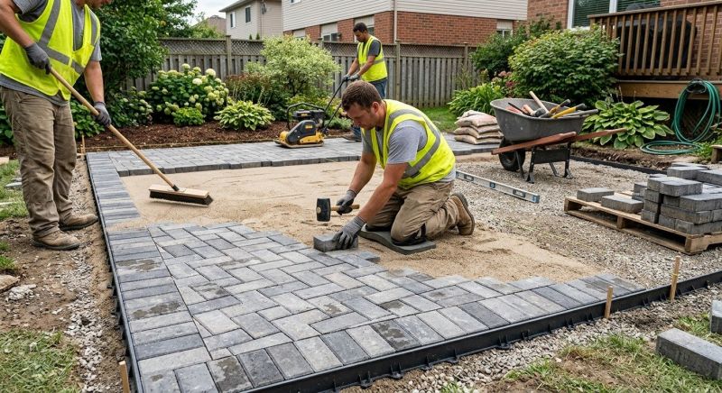 Block Pavers Installation in Fairfield County, CT