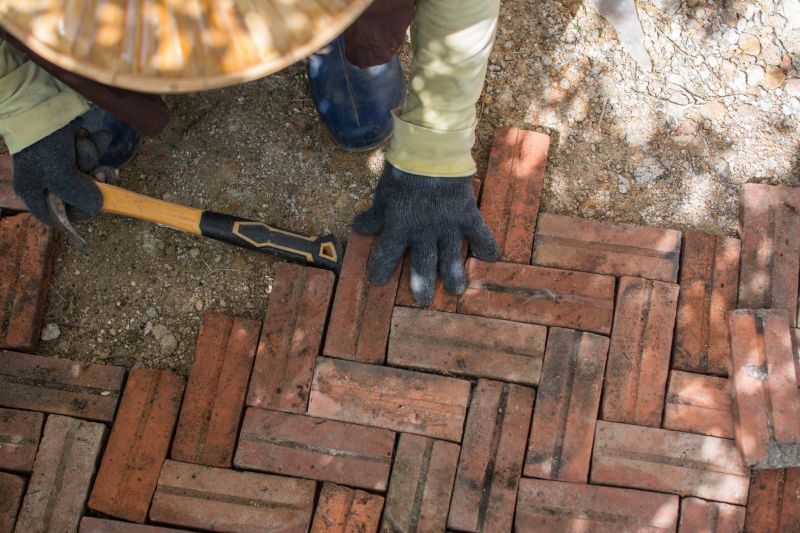 Brick Hardscape Construction in Manchester, NH