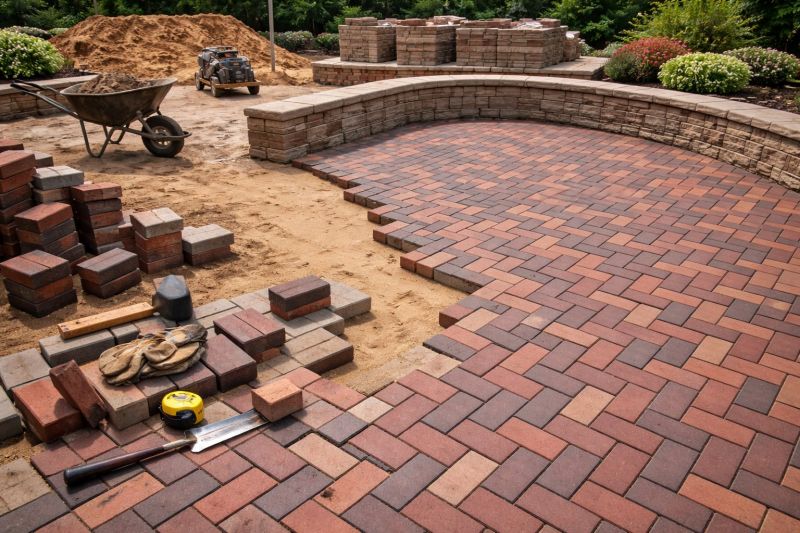 Brick Hardscaping in Worcester, MA