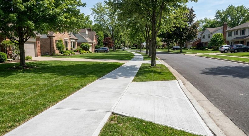 Cement Walkway Installation in Salt Lake City, UT
