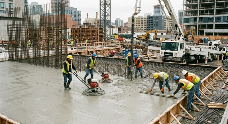 Commercial Slab Construction in Waldorf, MD
