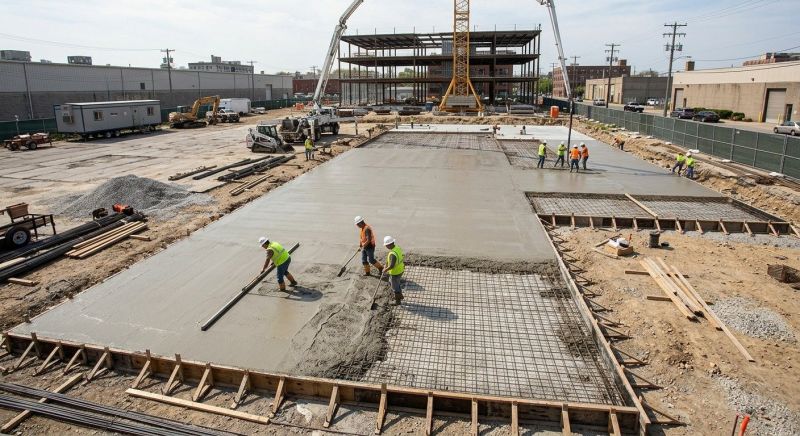 Commercial Slab Construction in Ann Arbor, MI