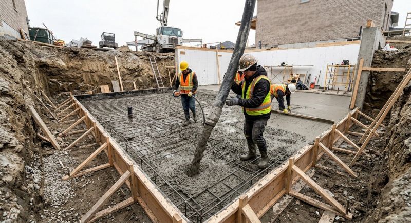 Concrete Basement Pouring in Greenville, SC