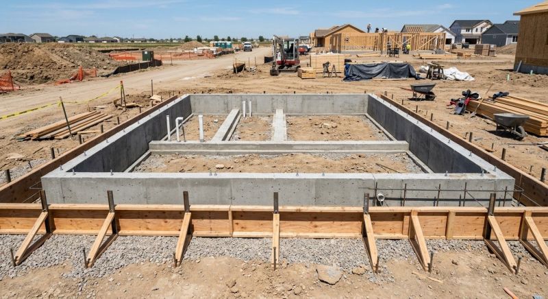 Concrete Foundation Installation in Greenville, SC