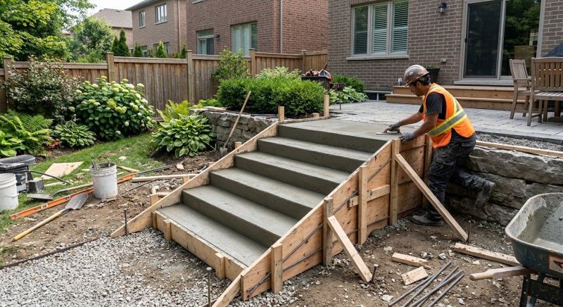 Concrete Stairs Installation in Fort Collins, CO