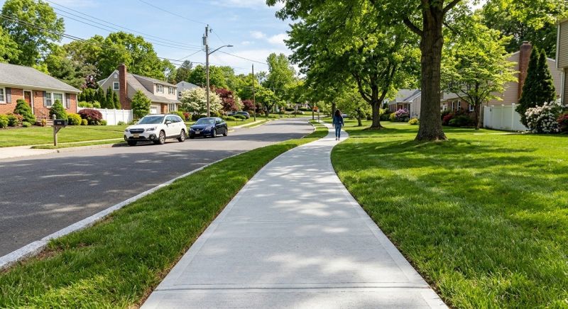 Concrete Walkway Installation in Denver, CO