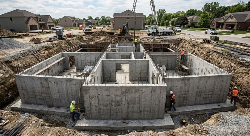 Foundation Construction in Fort Wayne, IN