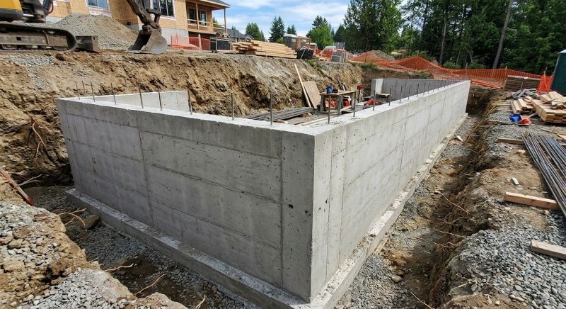Foundation Wall Installation in Fredericksburg, VA