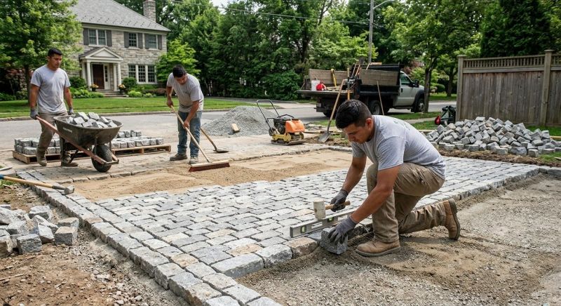 Pathway Pavers Installation in Norwalk, CT