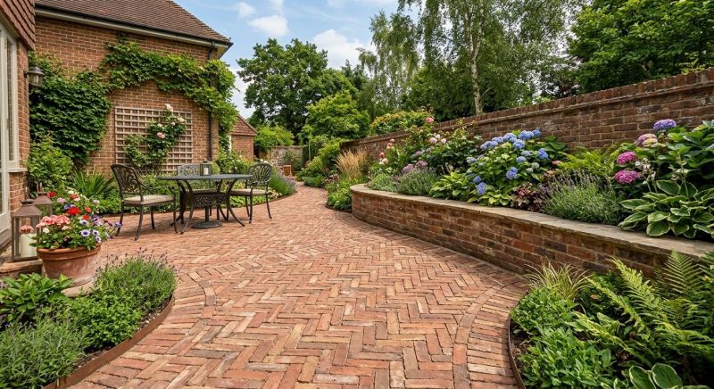 Patio Brick Installation in West Hartford, CT