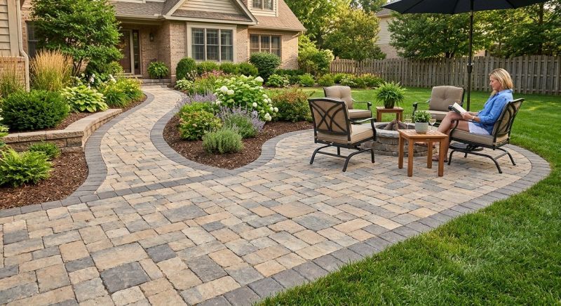 Patio Pavers Installation in Boston, MA