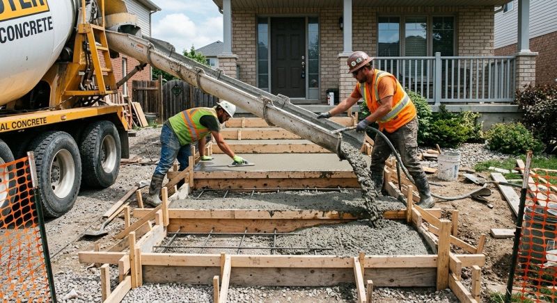 Steps Pouring in Fort Collins, CO