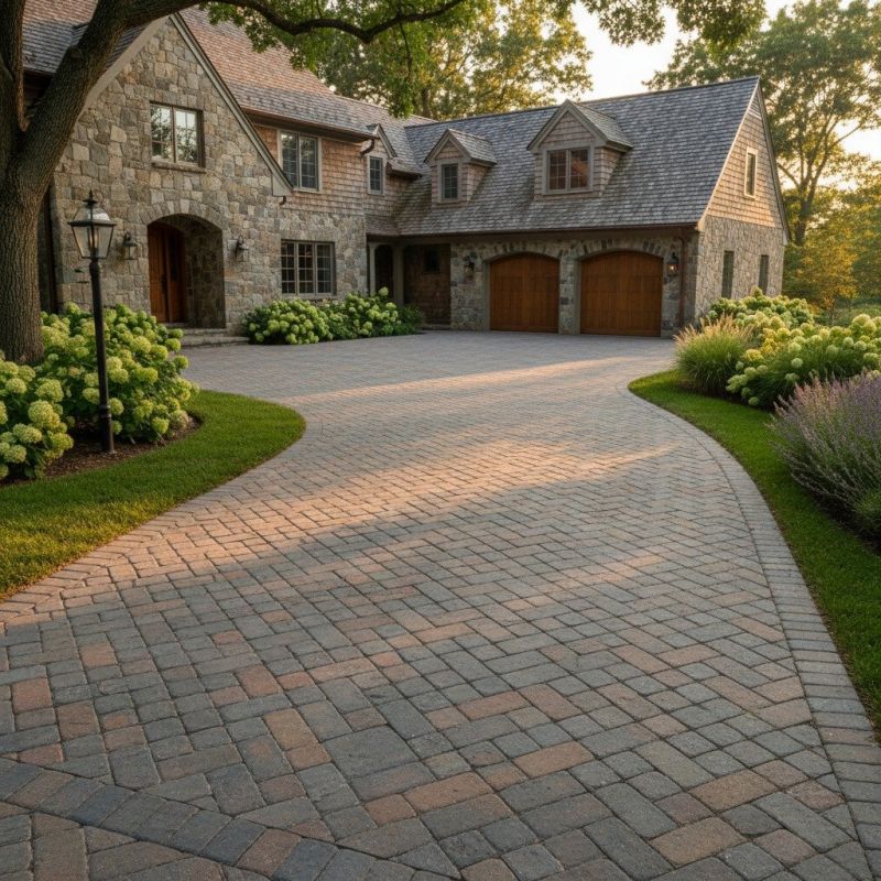 Stone Driveway Construction in Denver County, CO
